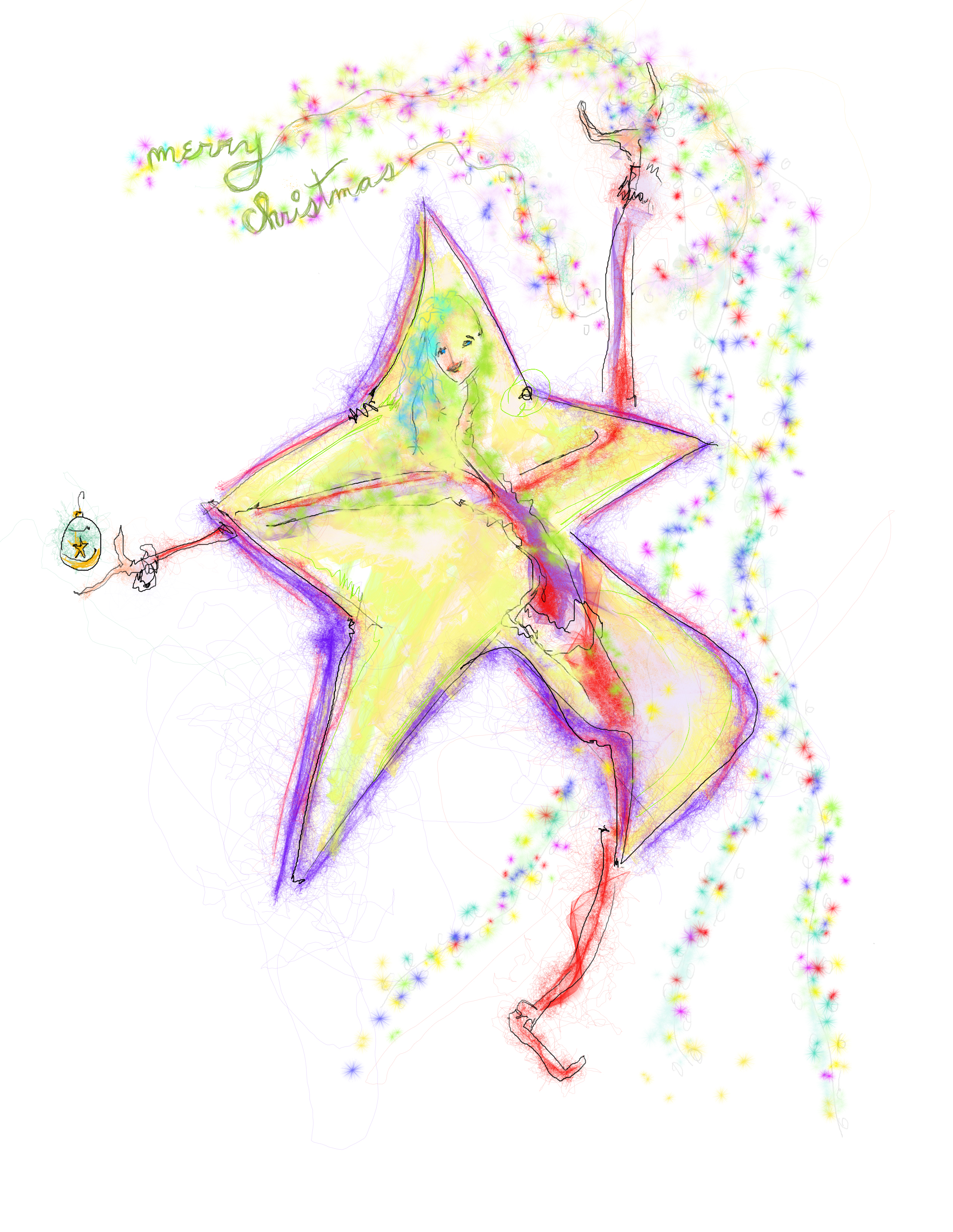 Christmas coloring book 2017-18